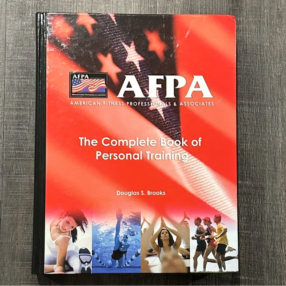 AFPA The Complete Book of Personal Training Textbook